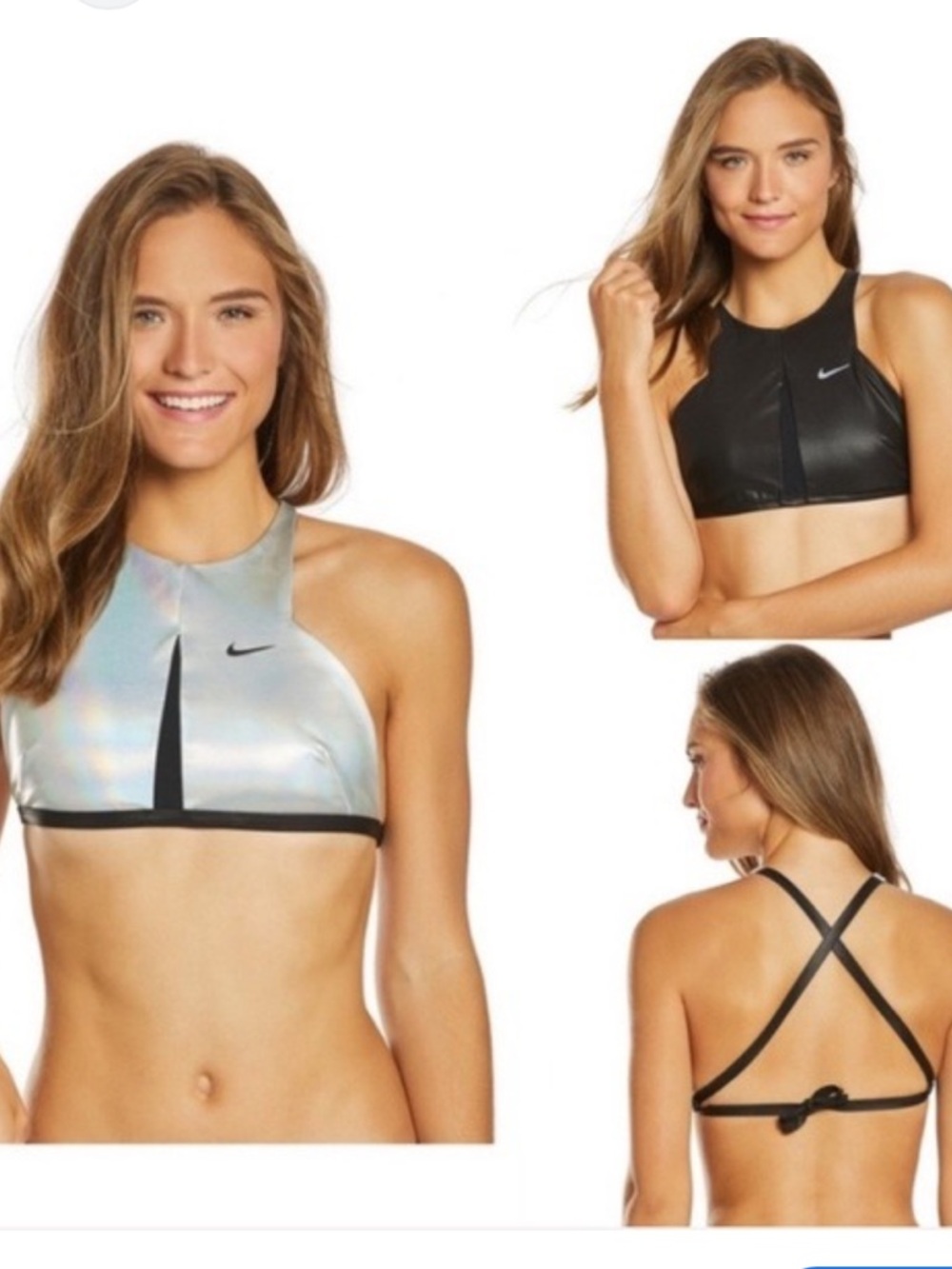 Nike Black Sports Bikini/Top with Straps